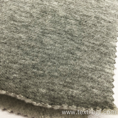 Brush Knitting Fabric CVC French Brushed Fabric Supplier